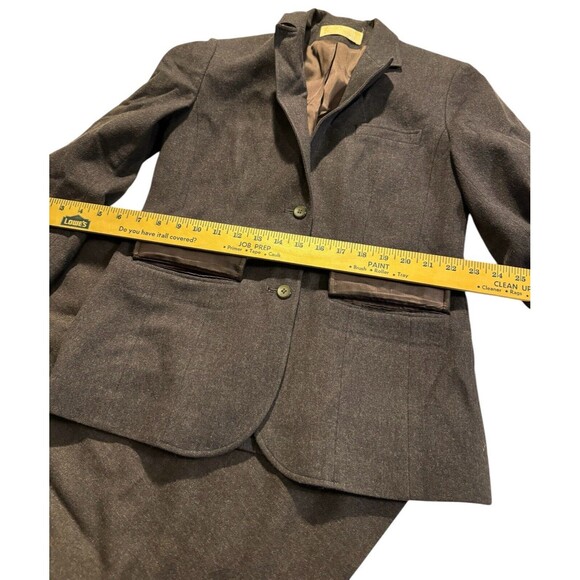 Vintage 100% Wool Pendleton Purple Skirt Suit - Picture 6 of 16